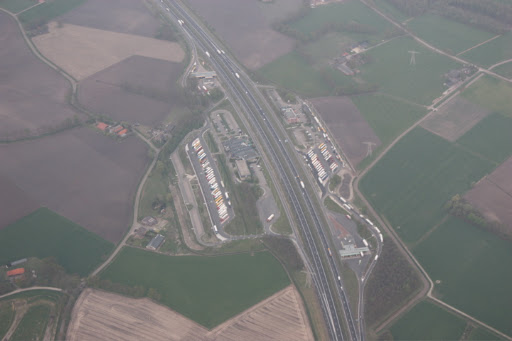 Ballonvaart met Kim Holland over Gelderland en Overijssel voor film opnamens