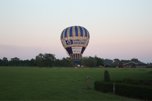 Prive ballon voor vier personen van Amersfoort over Leusden en Achterveld naar Barneveld