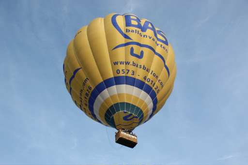 Ballonvaren vanuit Goffertpark Nijmegen naar Kranenburg Duitsland.