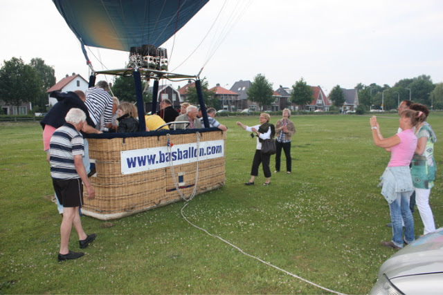 Ballonvaren vanaf de Bleek in Doetinchem naar Nieuw Wehl.