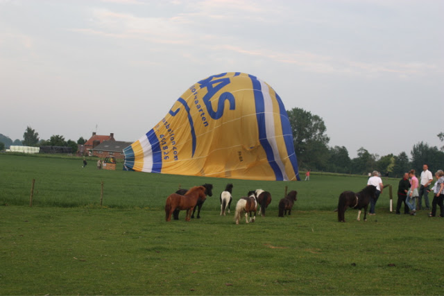 Ballonvaren vanaf de Bleek in Doetinchem naar Nieuw Wehl.