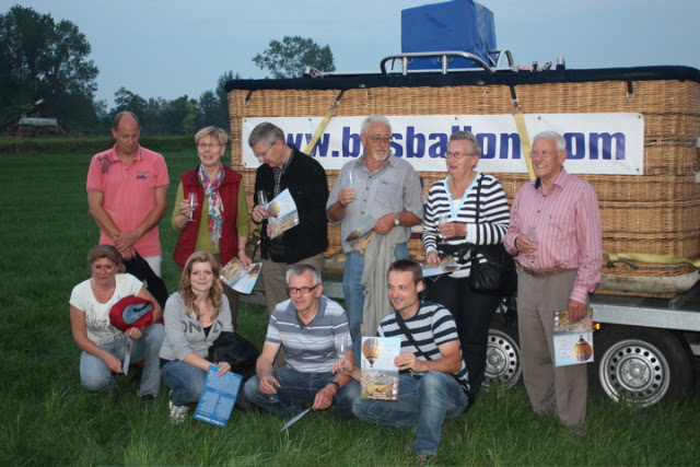 Ballonvaren vanaf de Bleek in Doetinchem naar Nieuw Wehl.