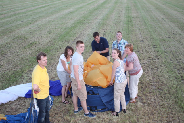 Ballonvaart Amersfoort over de Utrechtse heuvelrug naar Wijk bij duurstede.