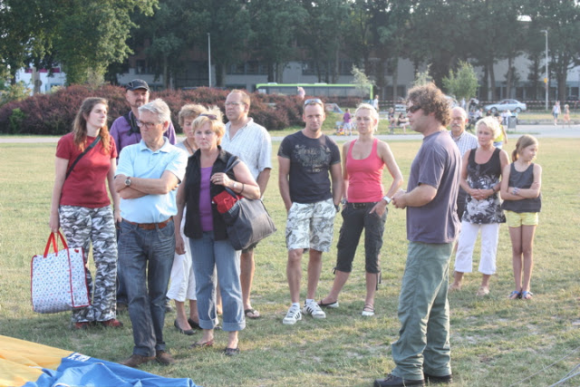 Ballonvaren in Zwolle Heino en Raalte met 10 personen.
