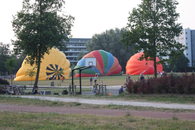 Ballonvaren in Zwolle Heino en Raalte met 10 personen.