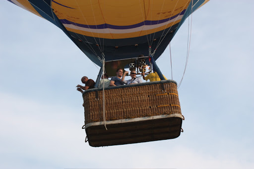 Ballonvaart van Karpendonkse plassen Eindhoven naar Sterksel.