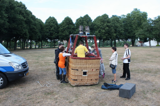 Ballonvaart Den Bosch over Sint Michielgestel en Veghel naar Boerdonk.