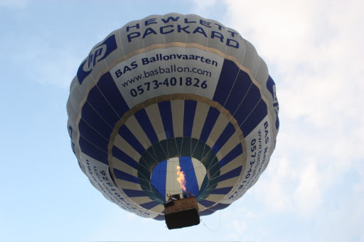 Ballonvaart vanuit Amersfoort met 7 ballonnen tot Boven Leeuwen.