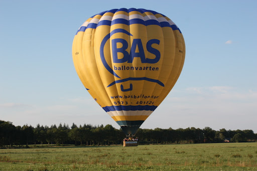 Ballonvaren met een groep van Exel naar Markelo.