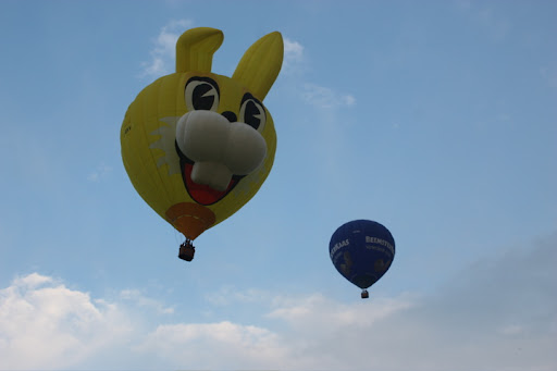 Ballonvaren in Hasselt naar Rouveen met het ballon festijn.