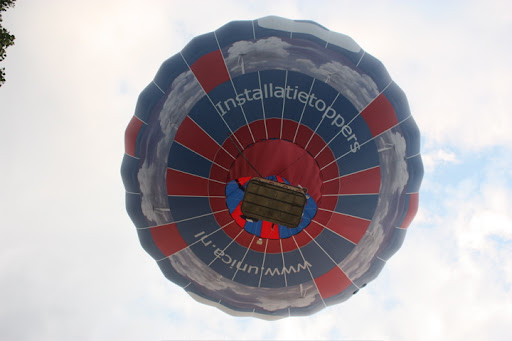 Ballonvaren in Hasselt naar Rouveen met het ballon festijn.