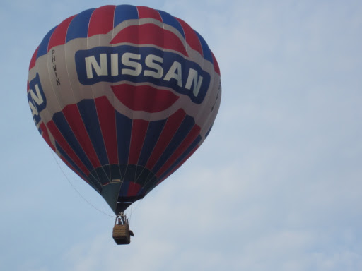 Examen ballonvaart van Ootmarsum naar Nordhorn Duitsland.
