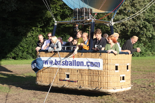 Ballonvaren vanuit Colemsgate naar Voorstonden bij Zutphen.