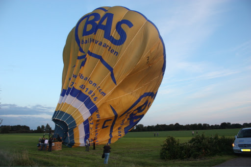 Ballonvaren vanuit Colemsgate naar Voorstonden bij Zutphen.