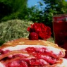Čokoladne palačinke s višnjama/Chocolate crepes with cherries
