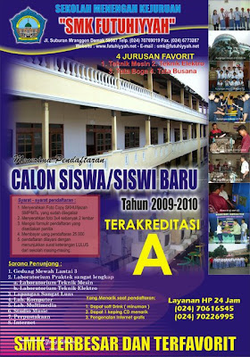 Brosur SMK Futuhiyyah 2009