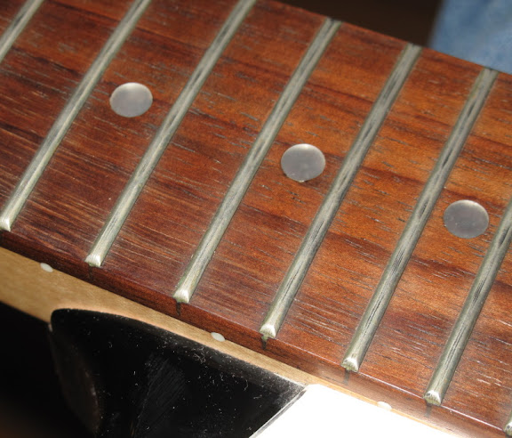 Most Frets Have Some Wear Most Frets Have Some Wear
