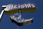 The Iconic "Heights" sign that used to read "Helen's" for the store that was there for like 50 years.