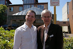 OMG! That's me posing with the bestest Member of Pariament in Canada! Bill Siksay is currently pushing a private member's bill, C-389,  that would add gender identity and gender expression as prohibited grounds of discrimination to the Canadian Human Rights Act.  It would also amend the hate crime and sentencing provisions of the Criminal Code.