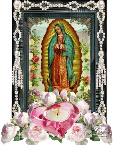 Imágenes con brillos de Virgen de Guadalupe | Busco Imágenes