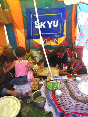 Skyu! Traditional Ladakhi food. Flour based curry like dish