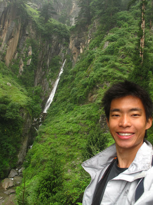 me and the waterfall!