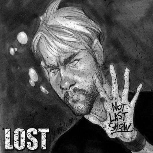  Caricaturas de personagens de Lost