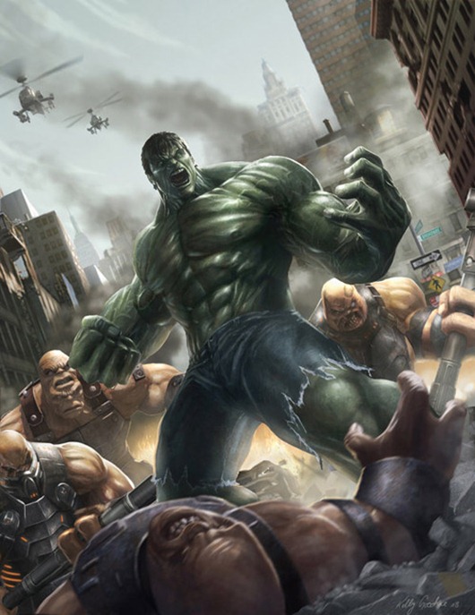  Hulk: Arte inspirada