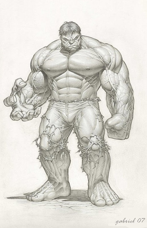  Hulk: Arte inspirada