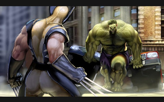 Hulk: Arte inspirada