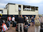 Arrival at Entebbe, Uganda