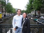 Christine and Satcha Amsterdam Canals