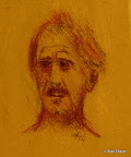 067 - Portrait d'Eric - 1995<br />
24 x 30 - Craie sanguine sur carton