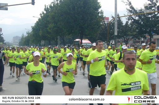 Concurso We Run Bogotá Nike 10k