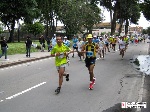 media maraton de bogota 2011