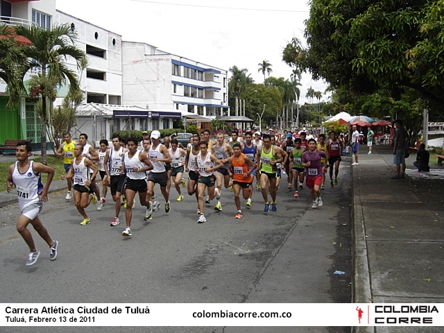 Carrera atletica ciudad de tulua 2011