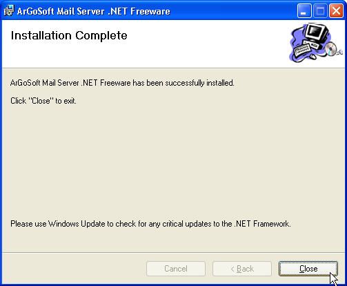 argosoft mail server installation