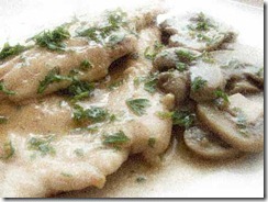 Scaloppine di maiale con porcino e tartufo Scaloppine, funghi, tartufo