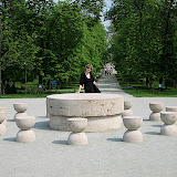 Brancusi's The Table of Silence in Tg. Jiu
