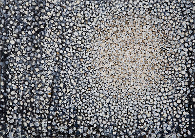 "Pale," 2007, oil and gold leaf on panel, 9"x12.5"