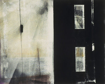 "Usher," 2005, raw pigment and pastel on paper, 19"x24"