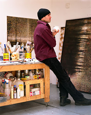 Randy in the studio (photo: Michael Turek)