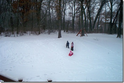 First Sledding