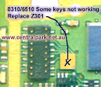 Trik Jumper keypad nokia 8310