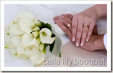 calla lily bouquet