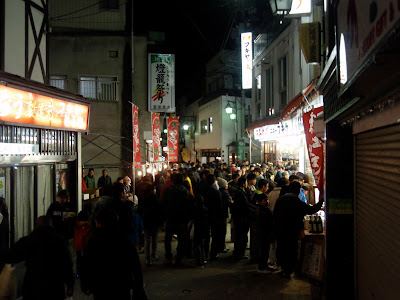 Niko Niko matsuri crowds gather in oyu dori last night