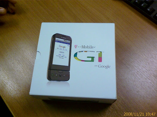 Google G1 Android phone in Greece Google G1 Android phone in Greece
