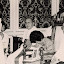 President Cory Aquino signing a book for Linda President Cory Aquino signing a book for Linda