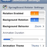 SBRotator - Settings