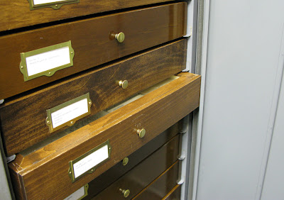 drawer stuck against door